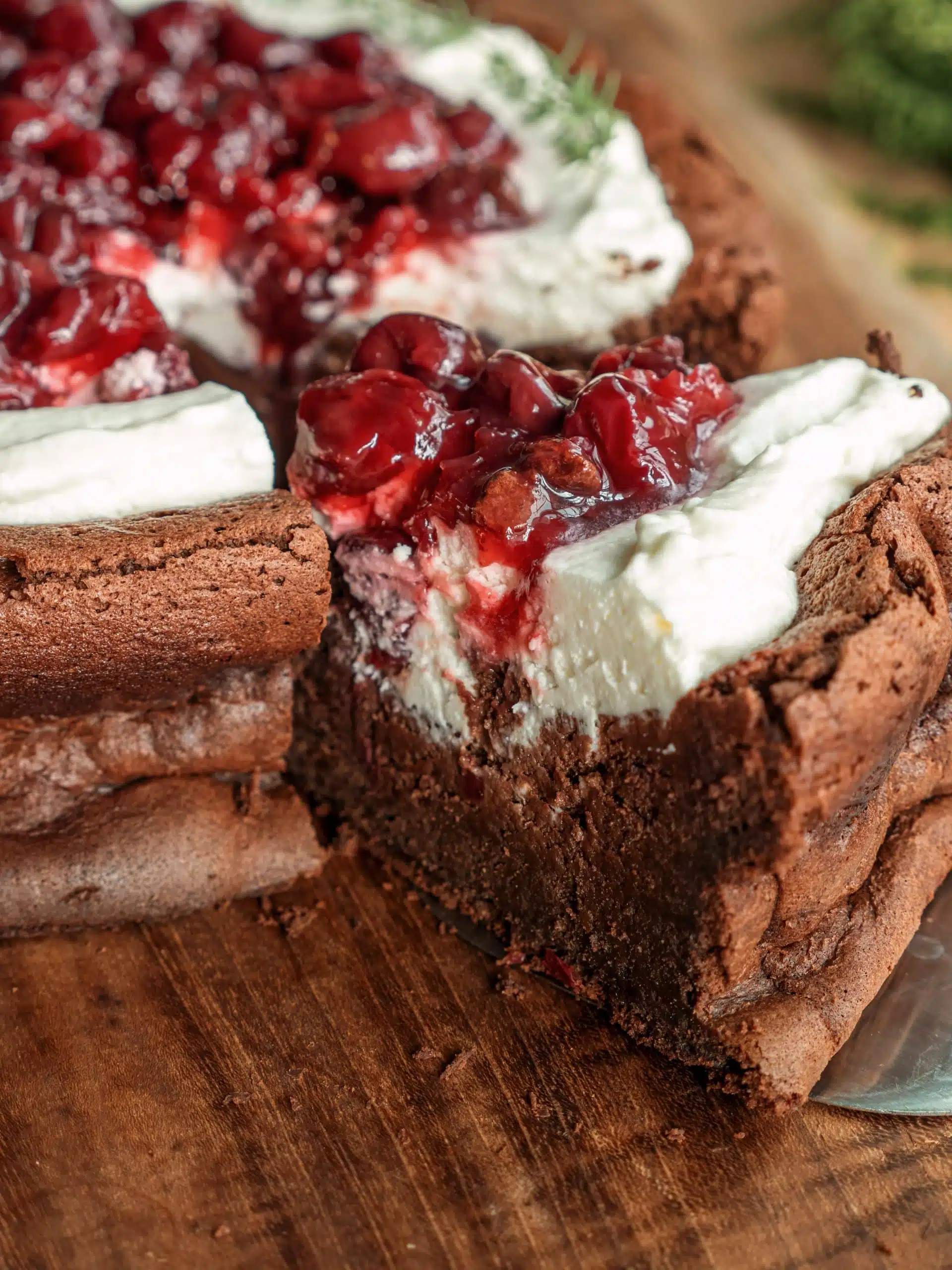 Amaretto Flourless Chocolate Cake
